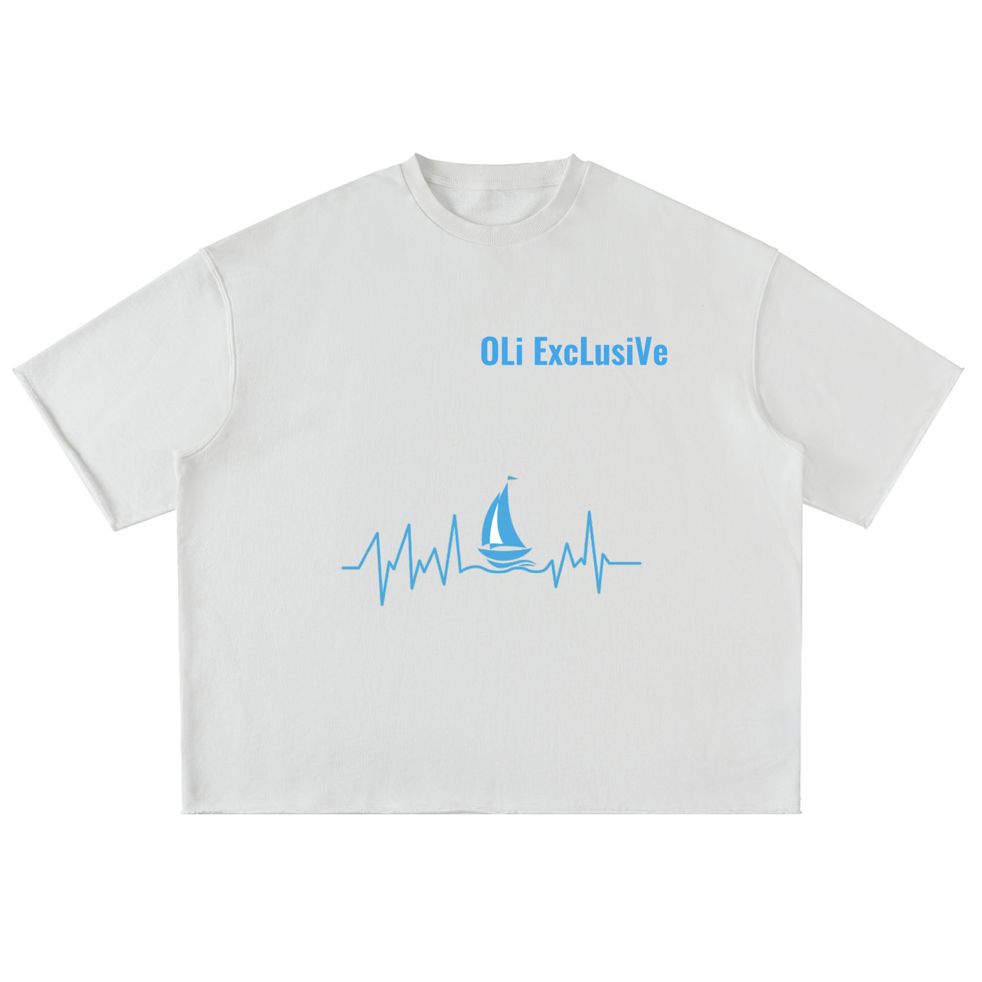 Washed Rolled Hem Half Sleeve T-Shirt