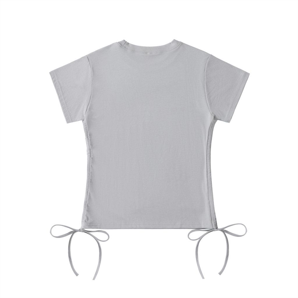 Exclusive-Essential Drawstring T-Shirt